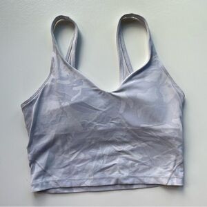 Lululemon Athletica white camo align tank | size 6